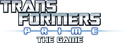 Transformers: The Game title screen for Wii